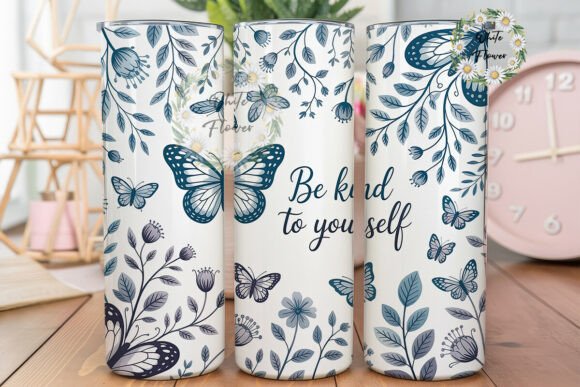 Be Kind Butterfly Floral 20oz Tumbler Review
