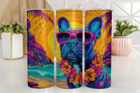 Bulldog Flowers 20oz Skinny Tumbler: A Designer's Review