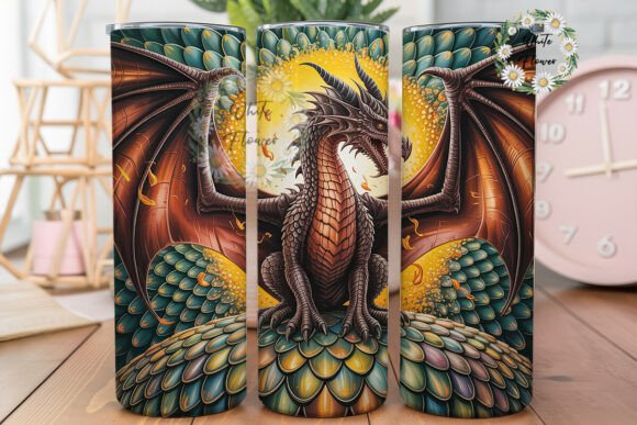 Detailed Review: Dragon Scales Fantasy 20oz Tumbler Wrap