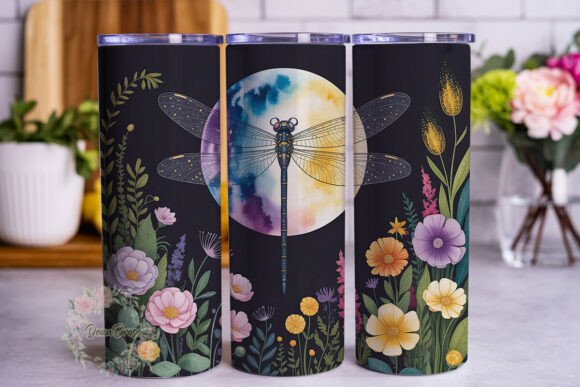 Dragonfly Moon Meadow Tumbler Wrap Review