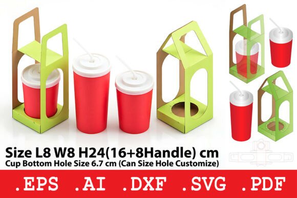Drink Cup Carrier Packaging Embroidery Review