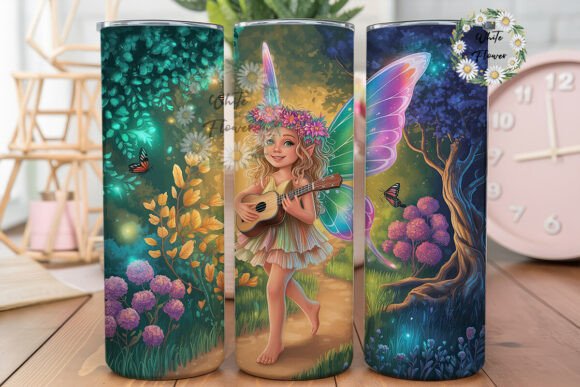 Enchanted Forest Fairy 20oz Tumbler Wrap Review