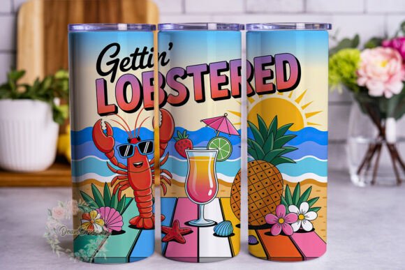 Gettin Lobstered 20oz Tumbler Wrap Review