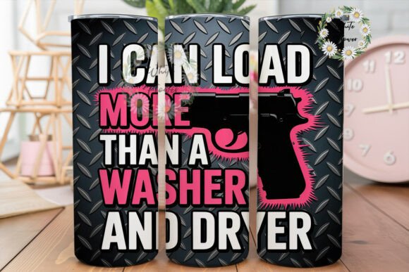 Grunge Handgun Pink Tumbler Wrap Review