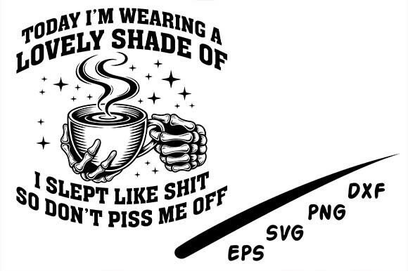 I Slept Like Shit Sarcastic Quote SVG Review