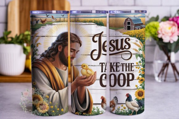 Jesus Take the Coop Tumbler Wrap Review