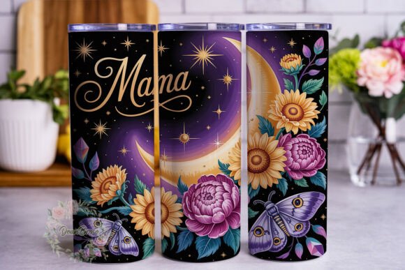 Mystical Sunflower Mama 20oz Tumbler Embroidery Review