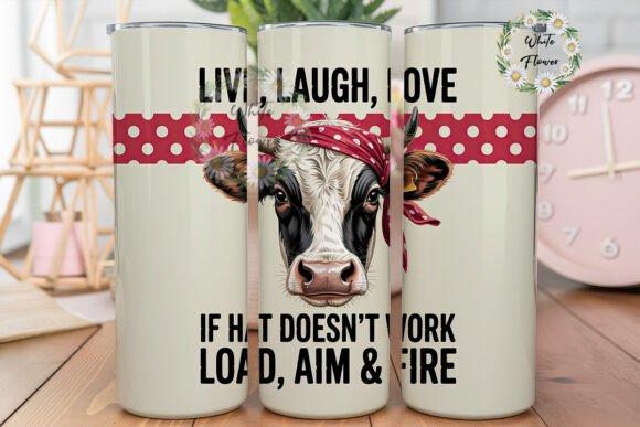 Rustic Cow Bandana 20oz Tumbler Wrap Review