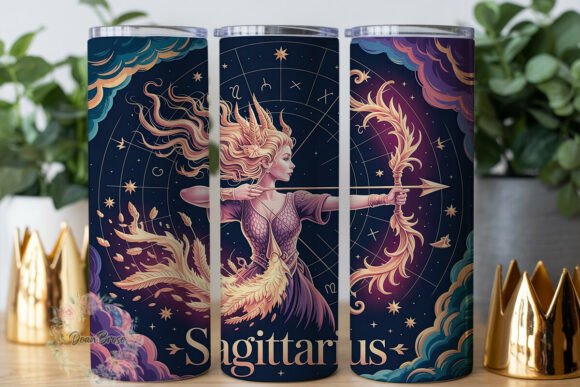 Sagittarius Celestial Archer Tumbler Review