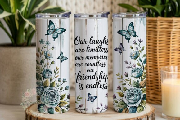 Teal Rose Friendship 20oz Tumbler Wrap Review